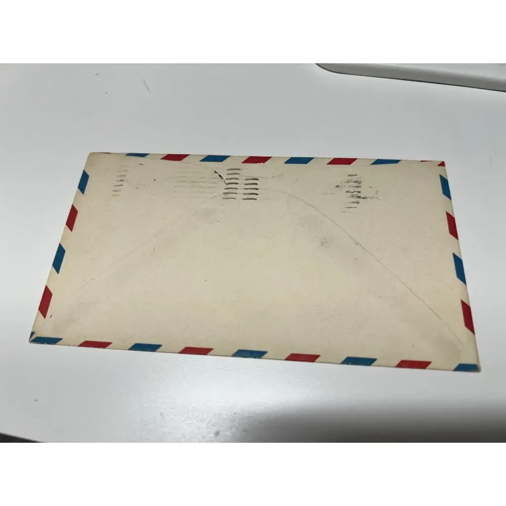 1961 US Navy Airship Lakehurst 40th Anniversary Airmail Cover Envelope